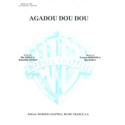 Partition AGADOU DOU DOU Patrick ZABÉ
