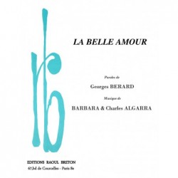 Partition LA BELLE AMOUR BARBARA