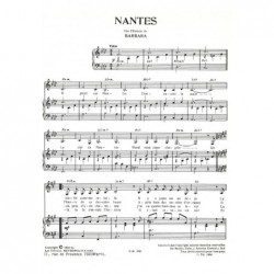 Partition NANTES BARBARA PDF