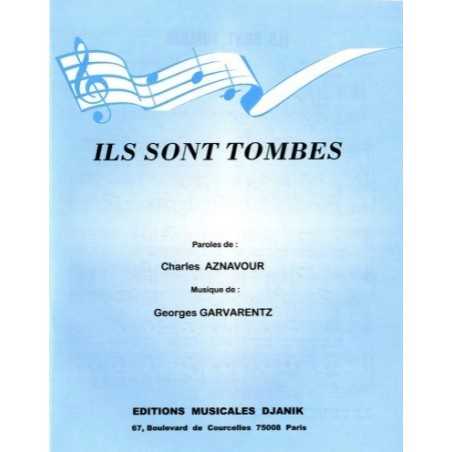 ILS SONT TOMBÉS
