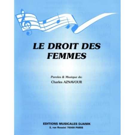 LE DROIT DES FEMMES