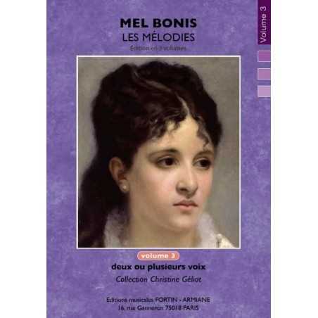 MEL BONIS - LES MÉLODIES VOLUME 3