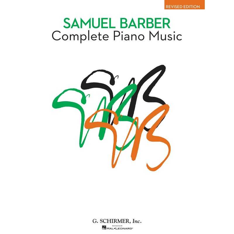 SAMUEL BARBER - COMPLETE PIANO MUSIC