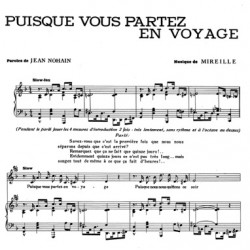 PUISQUE VOUS PARTEZ EN VOYAGE
