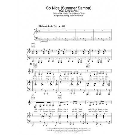 SO NICE (SUMMER SAMBA)