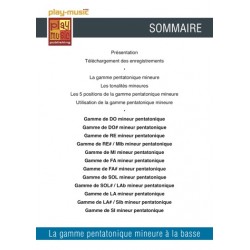 LA GAMME PENTATONIQUE MINEURE À LA BASSE