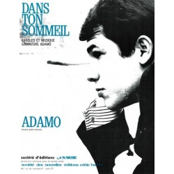 Partition DANS TON SOMMEIL Salvatore ADAMO