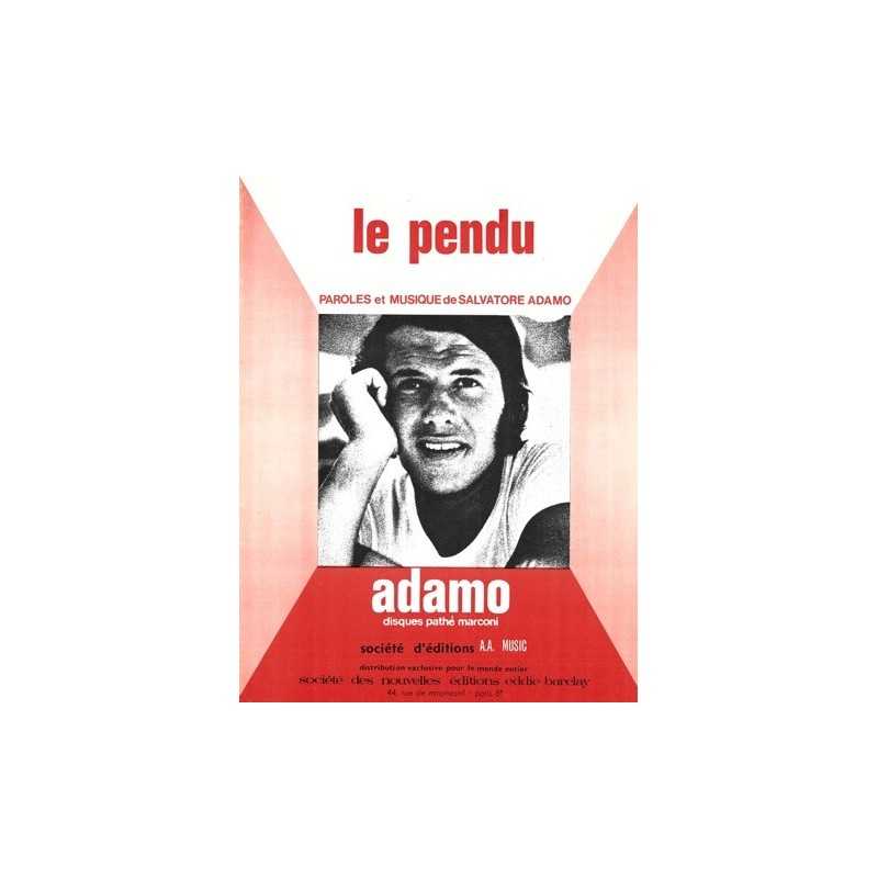 Partition LE PENDU Salvatore ADAMO