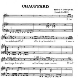 Partition CHAUFFARD Francis CABREL