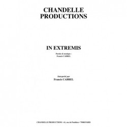 Partition IN EXTREMIS Francis CABREL