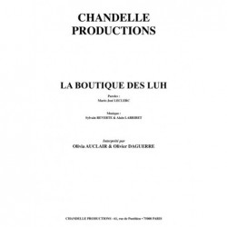 sheet music LA BOUTIQUE DES LUH Olivia AUCLAIR & Olivier DAGUERRE