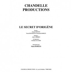 sheet music LE SECRET D'ORIGÈNE Manu ROBLÈS