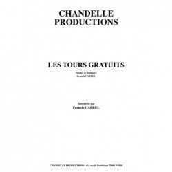 Partition LES TOURS GRATUITS Francis CABREL