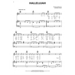HALLELUJAH partition cohen leonard