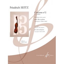 Partition CONCERTO EN UT MAJEUR OPUS 13 Friedrich SEITZ