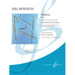 Partition PIPELETTE Félix BOISSON