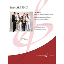 Partition ASTURIAS Isaac ALBENIZ