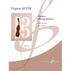 Partition INSTANTS PHOTOGRAPHIQUES Virginie ASTER