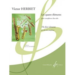 Partition LES QUATRE ELEMENTS Victor HERBIET