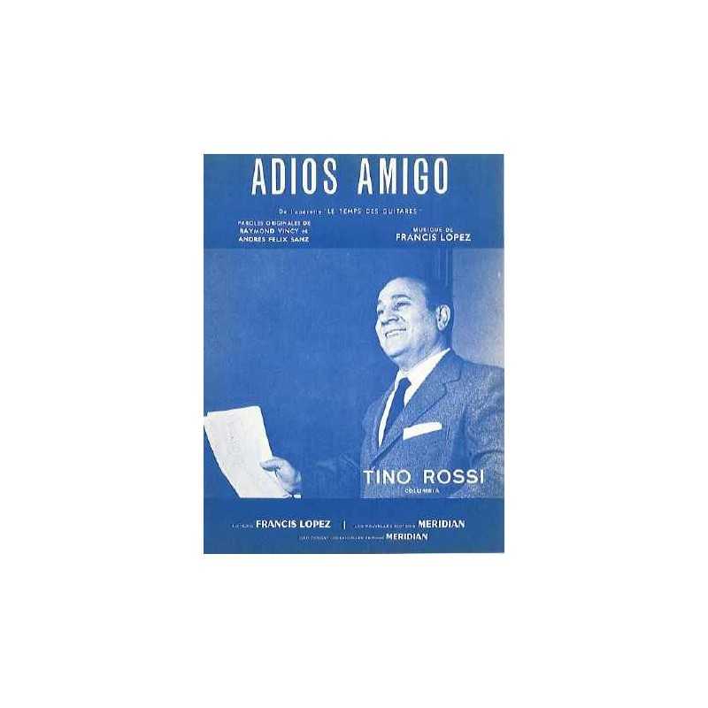 Partition ADIOS AMIGO Tino ROSSI