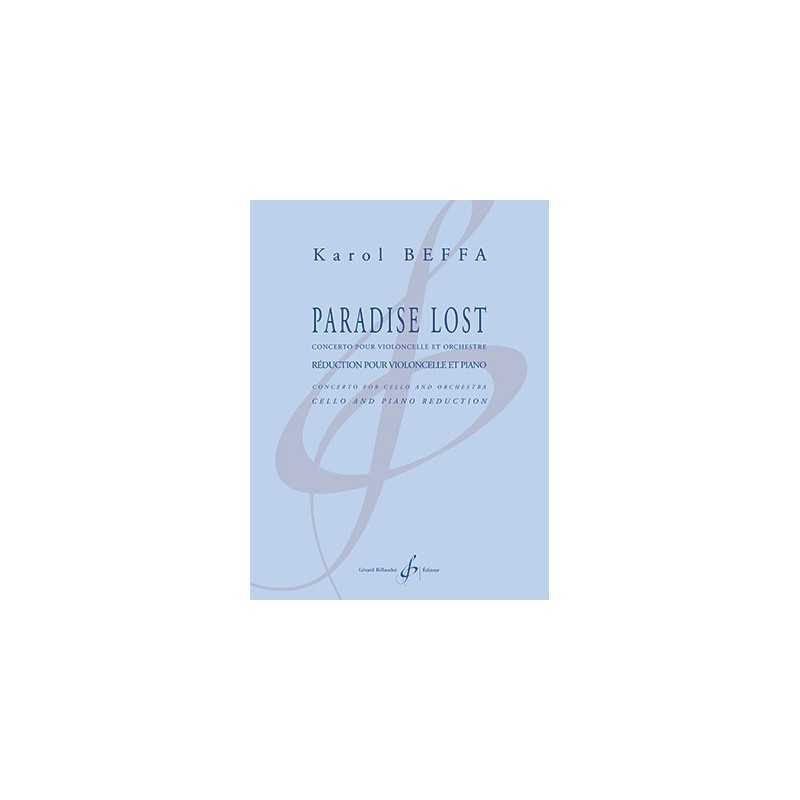 Partition PARADISE LOST Karol BEFFA