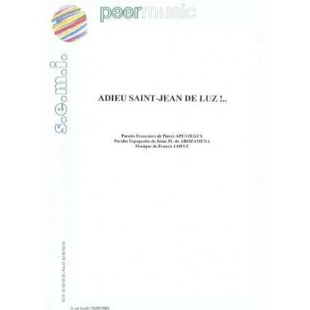ADIEU SAINT-JEAN DE LUZ