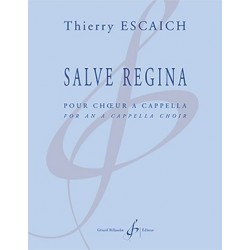 Partition SALVE REGINA Thierry ESCAICH