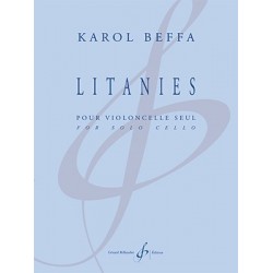 Partition LITANIES Karol BEFFA