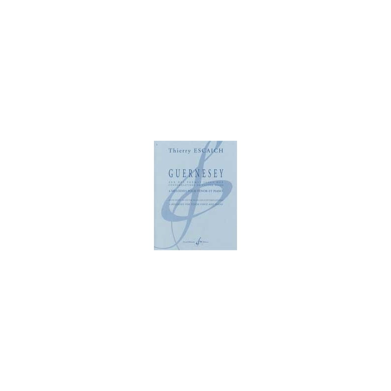 Partitions GUERNESEY Thierry ESCAICH