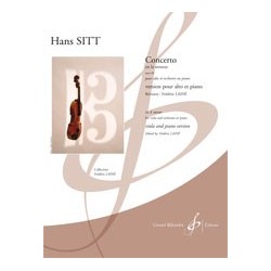 Partition CONCERTO EN LA MINEUR OPUS 68 Hans SITT