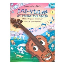 Méthode AMI-VIOLON VOLUME 2 (+CD) Anne-Marie GIRET