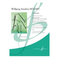 Partition CONCERTO KV 191 Wolfgang Amadeus MOZART