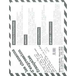 ADÉLAÏDE LES FRÈRES JACQUES sheet music