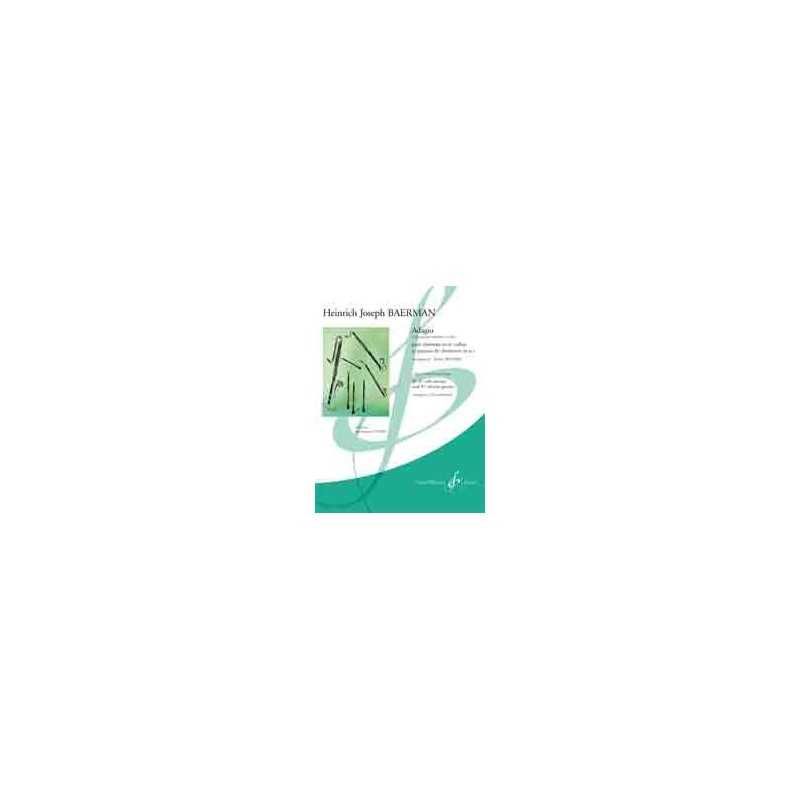 Partition ADAGIO Heinrich Joseph BAERMANN