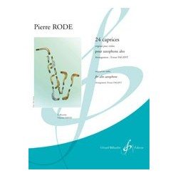 Partition 24 CAPRICES Pierre RODE