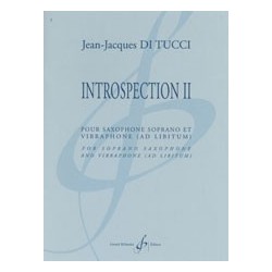 Partition INTROSPECTION II Jean-Jacques DI TUCCI