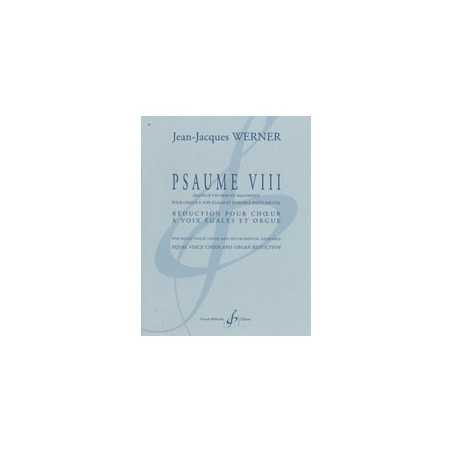 PSAUME VIII (CHŒUR ET ORGUE)