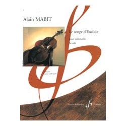 Partition LE SONGE D'EUCLIDE Alain MABIT