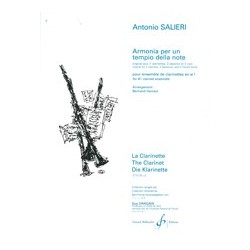 Partition ARMONIA PER UN TEMPIO DELLA NOTE Antonio SALIERI