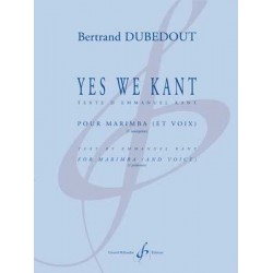 Partition YES WE KANT Bertrand DUBEDOUT