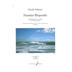 Partition PREMIÈRE RHAPSODIE Claude DEBUSSY