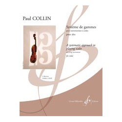 Partition SYSTEME DE GAMMES Paul COLLIN