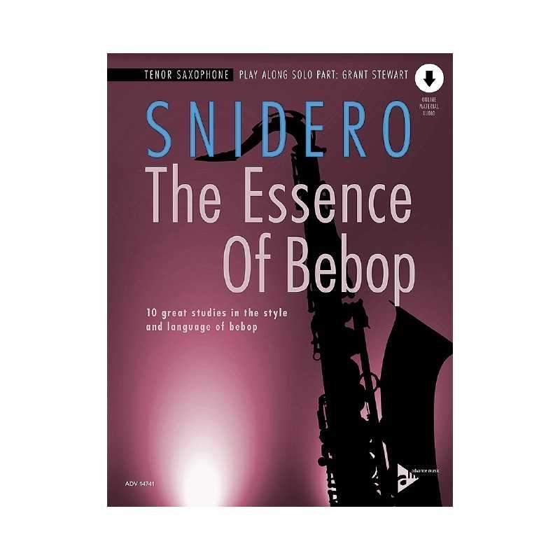 Songbook THE ESSENCE OF BEBOP TENOR SAXOPHONE Jim SNIDERO