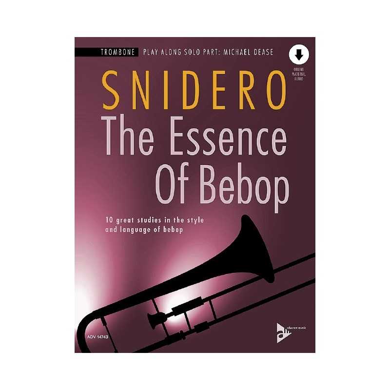 Songbook THE ESSENCE OF BEBOP TROMBONE Jim SNIDERO