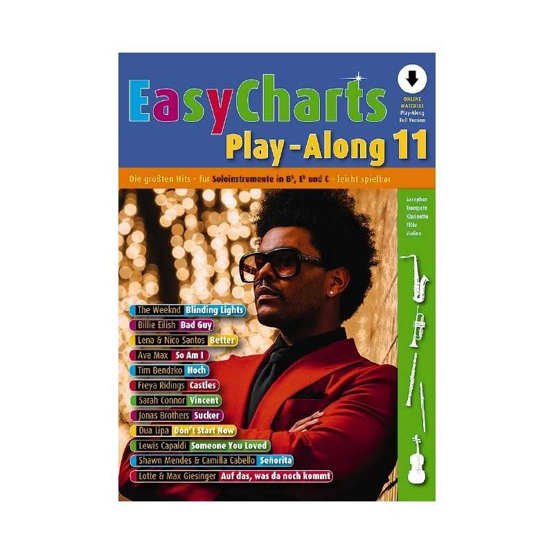 Songbook EASY CHARTS PLAY-ALONG BAND 11