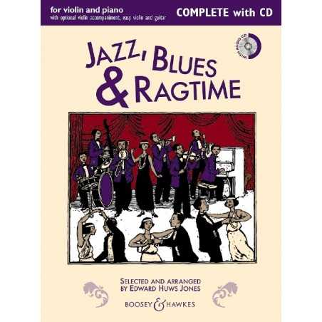 JAZZ, BLUES & RAGTIME - VIOLON ET PIANO (+CD)
