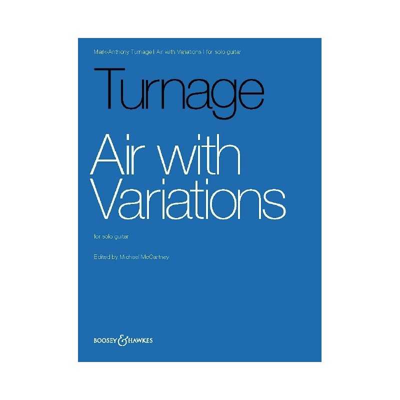 Partition AIR WITH VARIATIONS TURNAGE Mark-Anthony