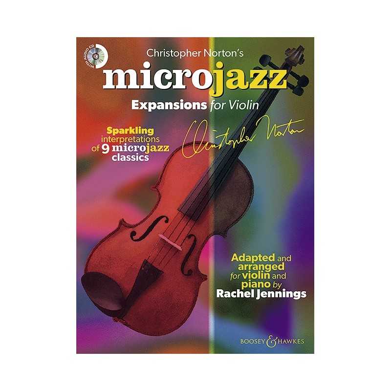 Partition MICROJAZZ EXPANSIONS FOR VIOLIN NORTON Christopher