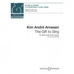 Partition THE GIFT TO SING ARNESEN Kim André