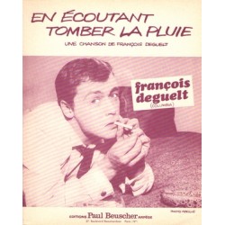 Sheet music EN ÉCOUTANT TOMBER LA PLUIE François DEGUELT pdf